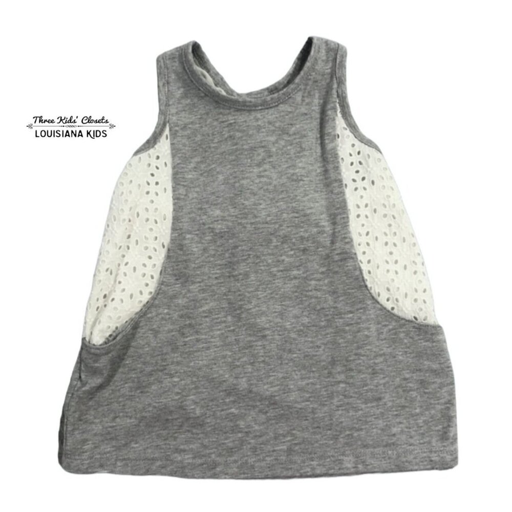 Maggie & Zoe 2T Eyelet Racerback Tank Top